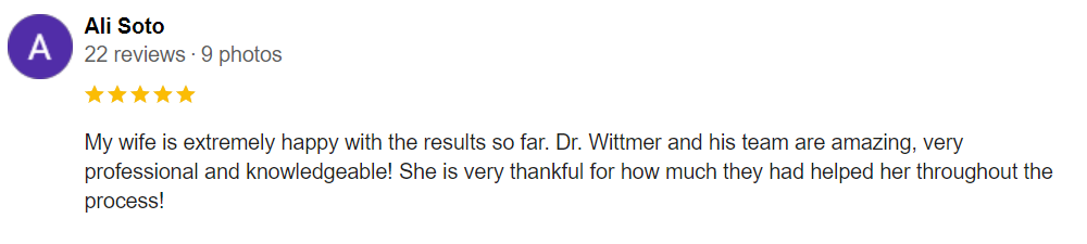 Chiropractic Winter Park FL Testimonial